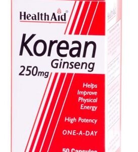 GINSENG COREANO 250 MG. 50 CAPS.