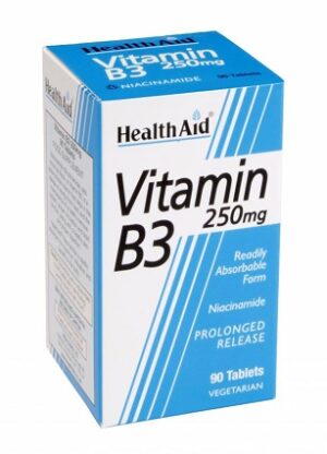 VITAMINA B3 (NIACINAMIDA) 250 MG. 90 COMP.