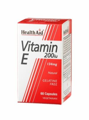 VITAMINA E NATURAL 200 UI 60 VCAPS.