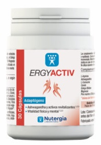 ERGYACTIV 30 cápsulas / BOTE 30 cápsulas