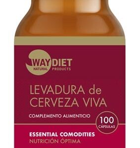 LEVADURA DE CERVEZA VIVA - 100 Capsulas