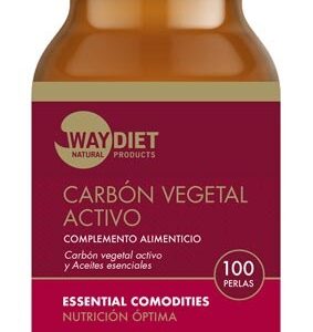 CARBON VEGETAL ACTIVO 100 Perlas