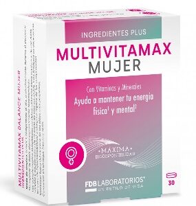 MULTIVITAMAX MUJER 30 CAPS.