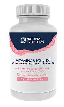VITAMINAS K2 Y D3 30 CAPS