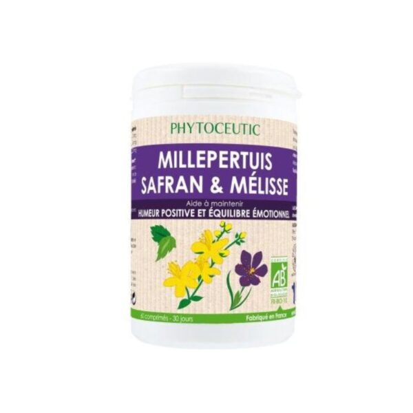 COMPLEJO HIPERICO-AZAFRAN-MELISA 60 CAPS
