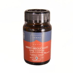 HIERRO BISGLYCINATO 20 MG COMPLEX 50 VCAPS.