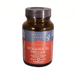 VITAMINA D3 2000 IU COMPLEX 50 CAPS.