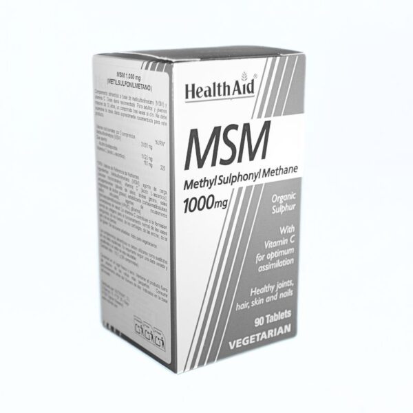 MSM (METILSULFONILMETANO) 1000 MG. 90 COMP.