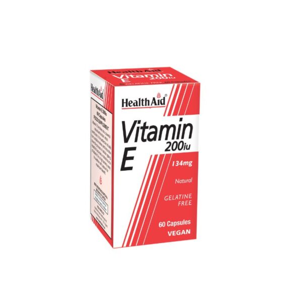VITAMINA E NATURAL 200 UI 60 VCAPS.