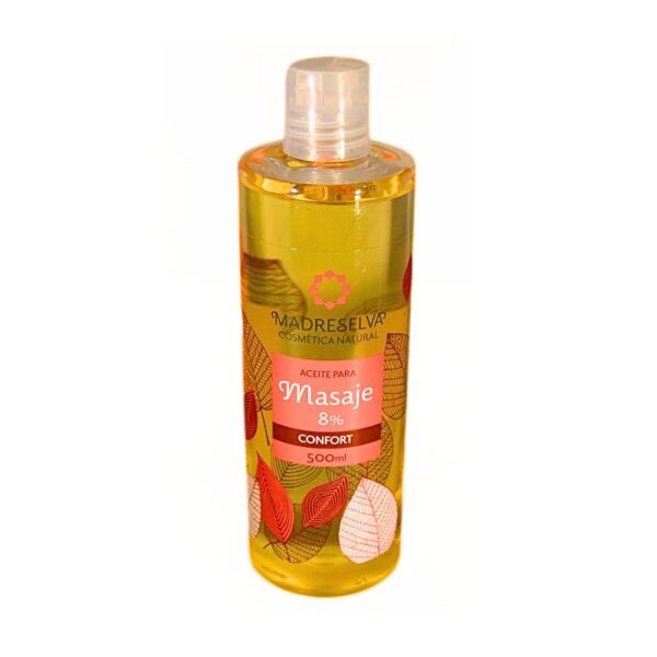 ACEITE MASAJE 8% CONFORT 500 ML.