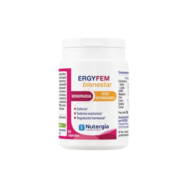 ERGYFEM BIENESTAR / BOTE 60 CAPS.