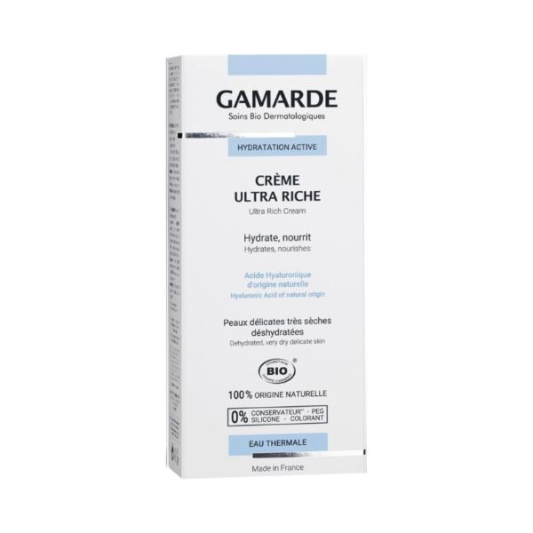 CREMA HIDRATANTE ULTRARICHE 40 GR.GAMARDE BIO