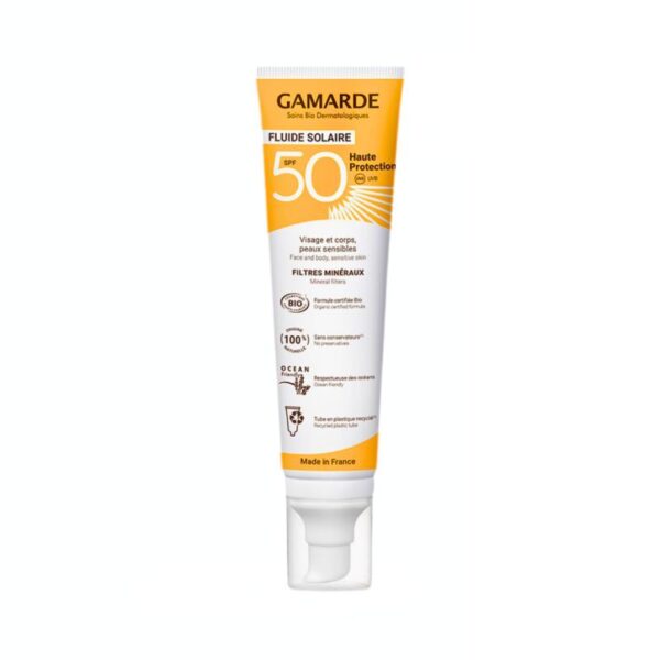 FLUIDO SOLAR SPF50 BIO 100ML.GAMARDE