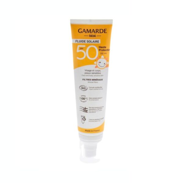 FLUIDO SOLAR BEBE BIO 100ML.