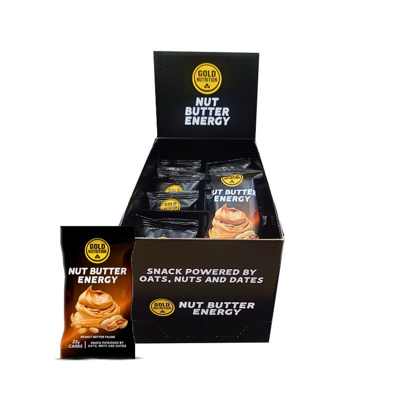 NUT BUTTER ENERGY SNACK PEANUT BUTTER 16 BARRITAS